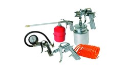 מדחס / קומפרסור 24 ליטר 3 כס + סט אביזרים 