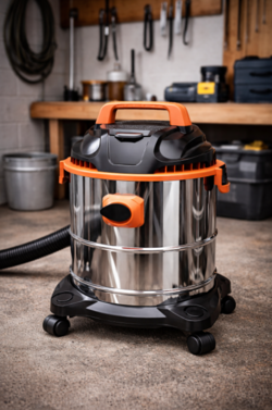 שואב אבק תעשייתי 25 ליטר 1500W