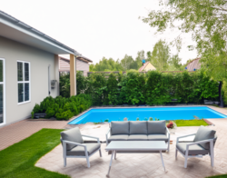 סט אלומיניום 4 חלקים צבע לבן 