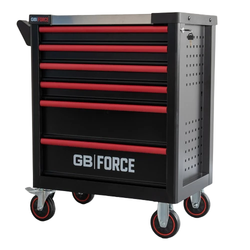 עגלת כלים 6 מגירות מאובזרת