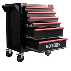 עגלת כלים 6 מגירות מאובזרת