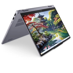 מחשב נייד LENOVO הברידי 2 ב-1 מסך מגע 14 מעבד Core Ultra 7 זיכרון 16GB RAM