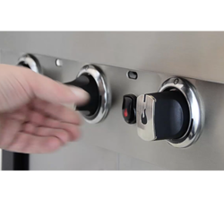 גריל גז 4 מבערים מנירוסטה בעל טכנויולגיה מיוחדת