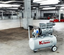 מדחס / קומפרסור שקט ללא שמן 24 ליטר 