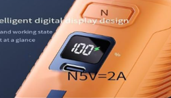 מאוורר טקטי אישי לחיילים, מטיילים ולפעילות שטח – 5 דרגות עוצמה