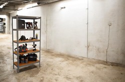 כוננית מודולרית 5 מדפים צבע אפור