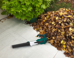 מפוח נטען 20V מנוע בראשלס + מטען מהיר וסוללה 2.5Ah 