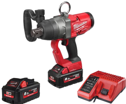 מפתח רטיטה נטען 18V + שתי סוללות 8.0AH