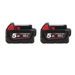 זוג סוללות 18V 5AH