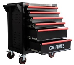 עגלת כלים מאובזרת 6 מגירות 290 חלקים