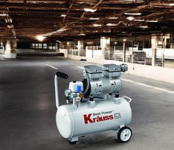 מדחס / קומפרסור שקט ללא שמן 24 ליטר 