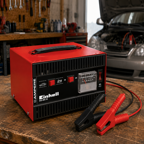 מטען מצברים אוטומטי 6V-12V / Ah 3.7-120