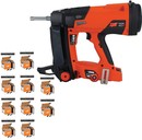 אקדח מסמרים קומפקטי עוצמתי מסמר עד 40 ממ נטען וגז + 5000 מסמרים ובלון גז