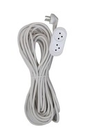 כבל מאריך באורך 15 מטר עם 2 שקעים