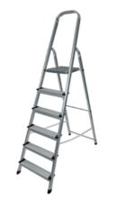 סולם אלומיניום 6 שלבים 